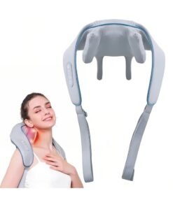 Mini Kneading Neck Massager Shoulder And Neck Hot Compress Massager Trapezius Massage Free Hands