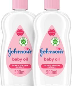 Johnson's Baby Oil, 500ml, Pack of 2