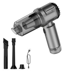 Rich Life Handheld Vacuum Cleaner Cordless | 12000PA Brushless High Suction Power | Rechargeable Car & Home Mini Vacuum | Wireless | Grey