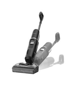 Tineco Floor ONE S7 Stretch Ultra Cordless Wet Dry Vacuum Cleaner, 180°Lay-Flat Anti-Tangle Design, 50 Minutes Runtime, 185℉ Flashdry Self-Cleaning, Dual-Sided Edge Cleaning Floor Cleaner 1 L 230 W FW061600AE Black