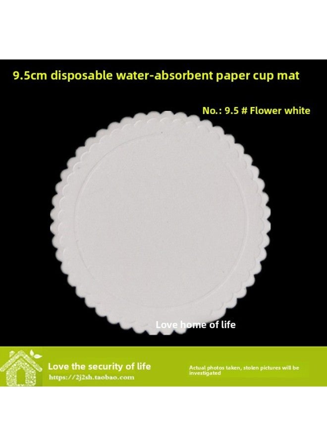 Paper Pad 7 Embossed Cm Ashtray 10 Absorbent Paper Round In Stock Pure White Hotel Supplies Disposable Coasters.