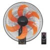 Impex 16-Inch Wall Fan with Remote Control, 3 Speed Settings, 100% Copper Motor, 6 Blade Design, 7-Hour Timer, Wide Oscillation & Motor Overheat Protection – 2 Year Warranty 60 W WF 7503 Multicolour