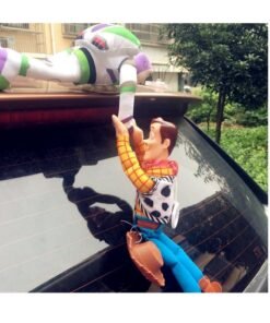 Cutie Cute Perfect Plush Toy Sherif Woody Buzz Lightyear Car Dolls Plush Toys Outside Hang Toy Cute Auto Accessories Car Decoration