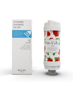 Be-Vita Korean Vitamin Shower Filter - Anti Hair Loss - Prevents Dry Skin - Chlorine Removal - Rust Removal - Relaxing Aromatherapy - Non-Toxic (Rose)