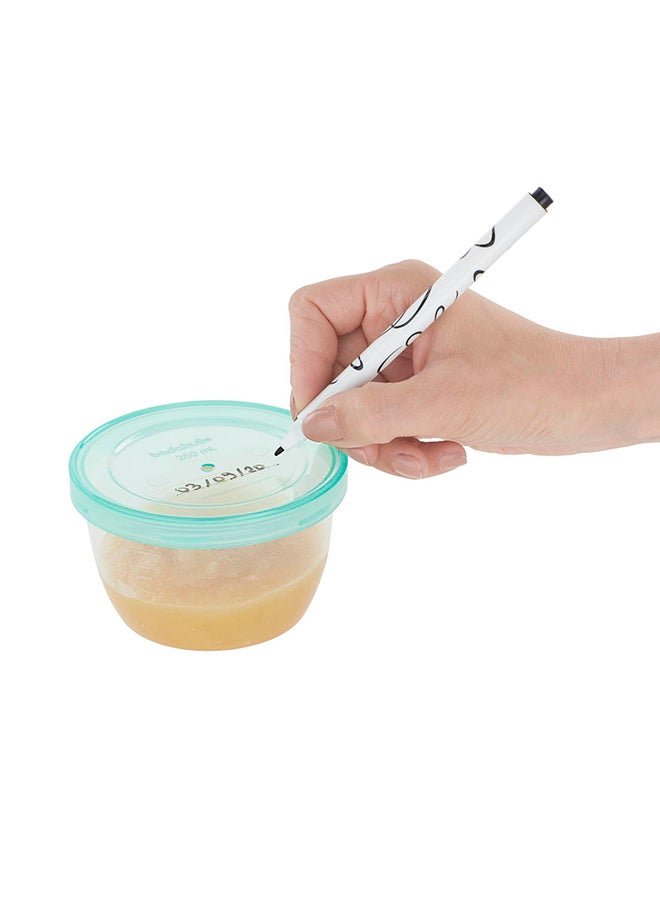Badabulle Pack Of 5 Baby Bowls, Food Storage Containers- 1250 Ml - Image 4
