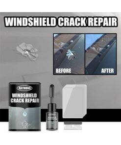 RAYHONG Windshield Crack Repair，For Glass Crack Repair Adhesive，Windshield Chip Repair Kit，Cracks Gone Glass Repair Fluid Quick Fix