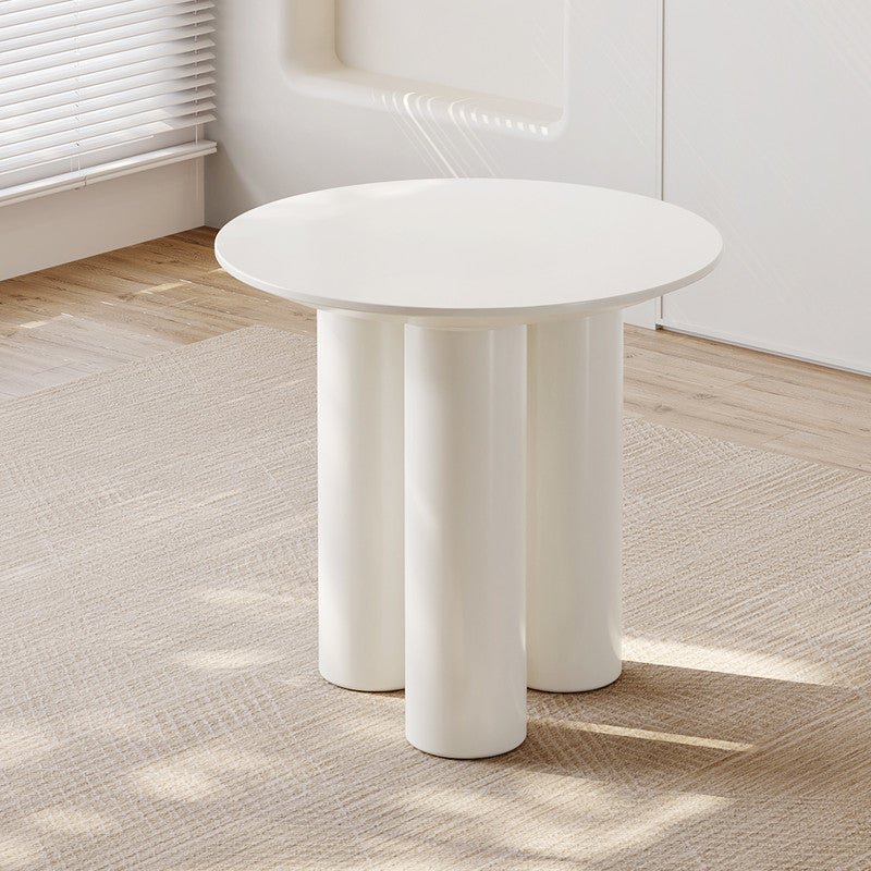 76.2cm round dining table, modern three legged kitchen dining table, minimalist home style dining table furniture, suitable for breakfast tables in living rooms, kitchens, and dining rooms, small space, only dining table