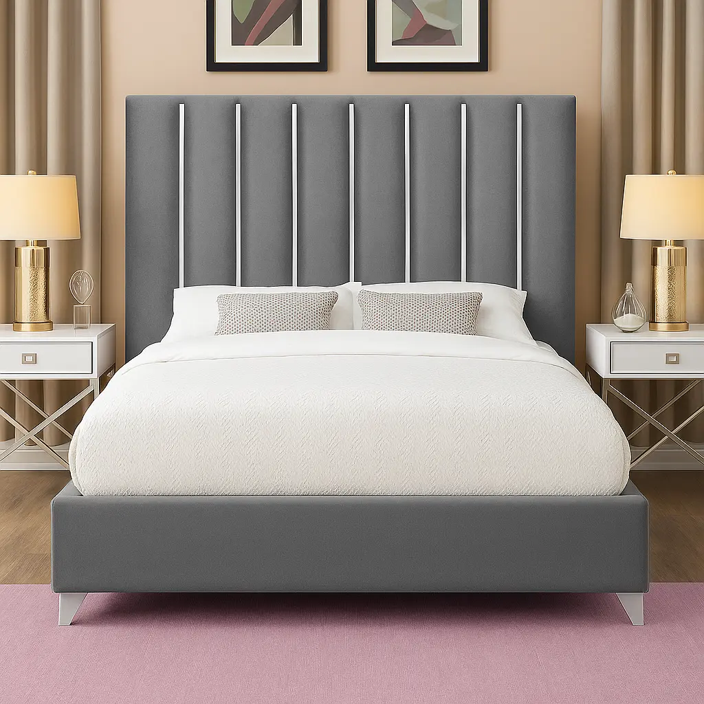 Grace Velvet Bed