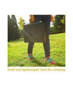 Portable BBQ Charcoal Grill Black 36A—29A—6.8cm