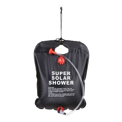Camping Hiking Solar Heated Camp Shower Bag 24 x 14cm - Image 2