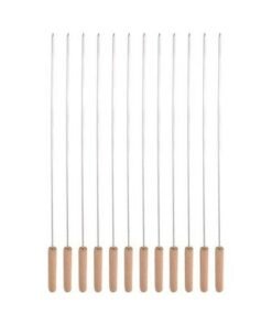 Alternative view of Bbq Skewers Set Of 12 Beige-Silver
