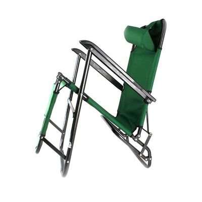 3 In 1 Foldable Beach Chair Green 153x60x35centimeter - Image 4