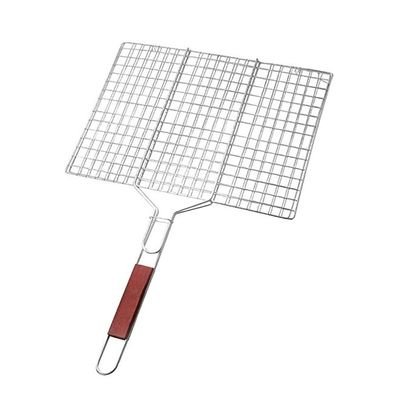 BBQ Grill Silver/Brown