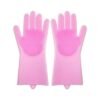1-Pair Dishwashing Gloves Pink