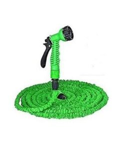 Alternative view of Expandable Water Hose with Water Pump Nozzle Green 45meter