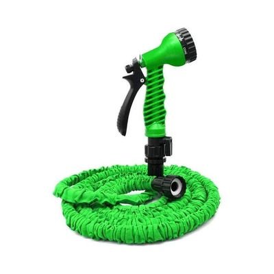 Expanding Magic Hose With Gun Water Garden Pipe Flexible Expandable Garden Water Hose Green 30.48meter - Image 2