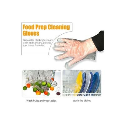 50-Piece Disposable Gloves Set Clear - Image 4