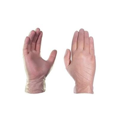 Set Of 100 Disposable Vinyl Gloves Transparent 9.5inch - Image 2