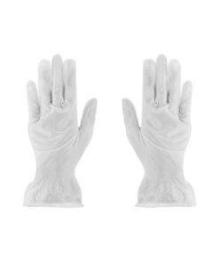 100-Piece Disposable Anti-Static Gloves Clear - Image 4