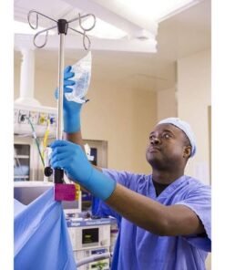 100-Piece Disposable Nitrile Gloves Set Blue XL - Image 3