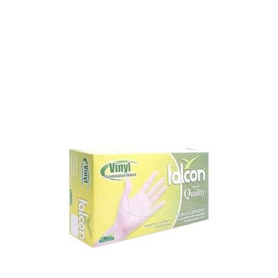 Vinyl Examination Gloves Clear Small - Image 2