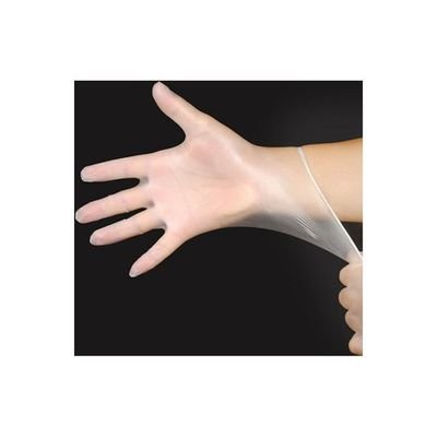 100-Piece Disposable Gloves Clear - Image 2