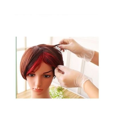 50-Piece Disposable Anti-Static Plastic Gloves Clear - Image 4