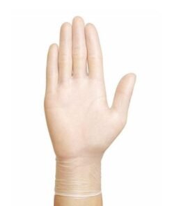 Alternative view of 100-Piece Powder Free Vinyl Falcon Gloves Clear Extra Large