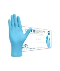 100-Piece Disposable Nitrile Examination Glove Blue XL - Image 4