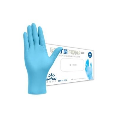 100-Piece Disposable Nitrile Examination Glove Blue XL - Image 4