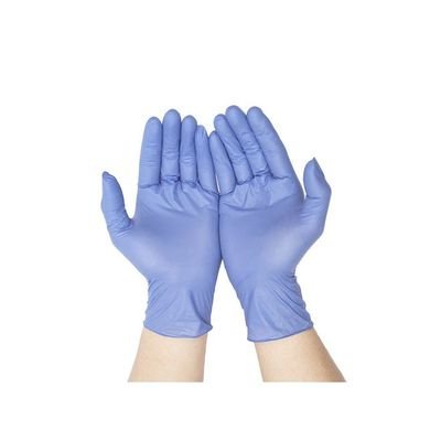 Pair Of 50 Powder-Free Sterile Food Grade Disposable Gloves Purple XL - Image 3