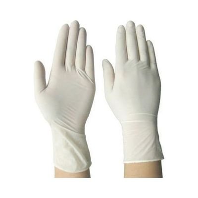 High Quality Disposable Latex Hand Gloves White Largecm - Image 3