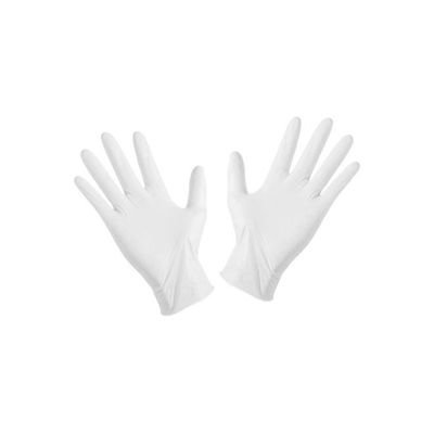 100-Piece Disposable Latex Hand Gloves White 22x6.80x12centimeter - Image 2