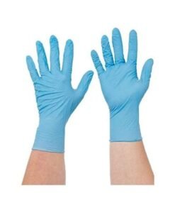 100-Piece Disposable Nitrile Gloves Blue S