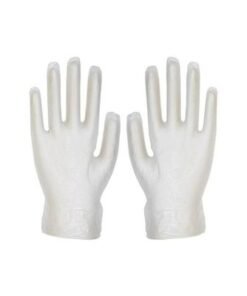 Alternative view of 100-Piece Disposable Gloves White 20centimeter