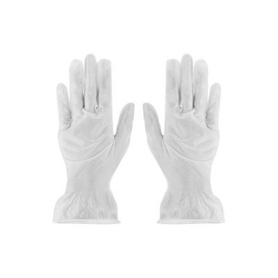 Pair Of Disposable PVC Gloves Clear 22x7x9centimeter - Image 2