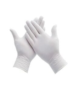 Alternative view of 100-Piece Disposable Vinyl Gloves White Medium