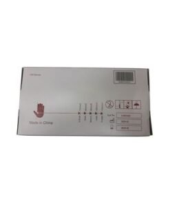 100-Piece Disposable Vinyl Gloves White Medium - Image 4