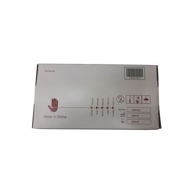 100-Piece Disposable Vinyl Gloves White Medium - Image 4
