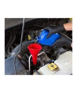 100-Piece Disposable Nitrile Gloves Set Black M - Image 4