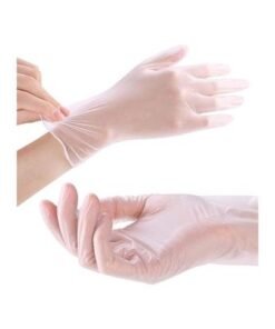 Alternative view of 200-Piece Vinyl Disposable Gloves Clear Large