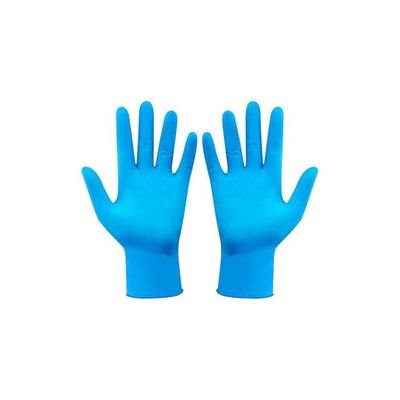 Pack Of 50 Convenient Laboratory Inspection Gloves Blue 22x5x10centimeter - Image 2
