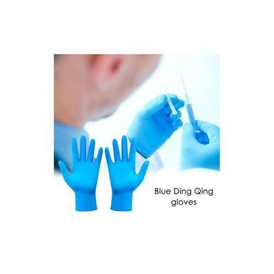 Pack Of 50 Convenient Laboratory Inspection Gloves Blue 22x5x10centimeter - Image 4