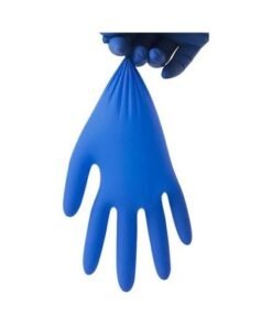 Pair Of 50 Disposable Latex Gloves Blue