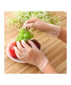 Alternative view of 300-Piece Disposable Vinyl Hand Gloves Clear M