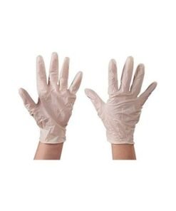 100-Piece Latex Glove Set White L