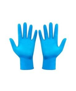 Alternative view of Portable Waterproof Anti-Slip Single Use Nitrile Glove Blue