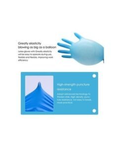 Acis Proof Protective Gloves Blue 22x3x10centimeter - Image 4