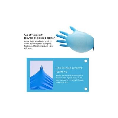 Acis Proof Protective Gloves Blue 22x3x10centimeter - Image 4