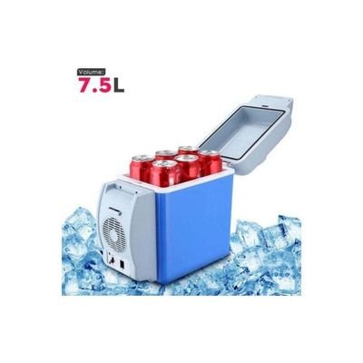 Multi-Function Portable Car Mini Fridge 7.5 L 2724675505834 Blue/White - Image 4